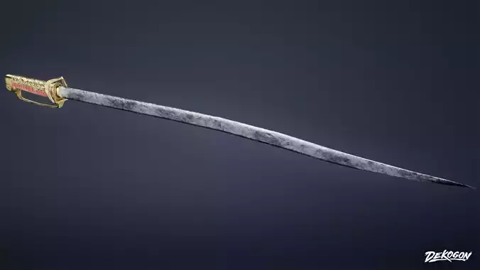 ANCIENT TREASURES - Sword 01 - LOW POLY