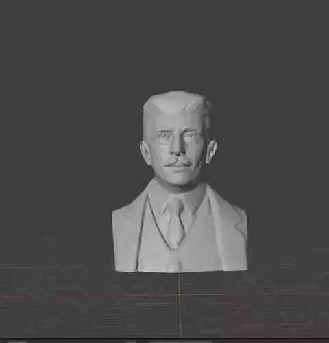 Dashiell Hammett 3D print model