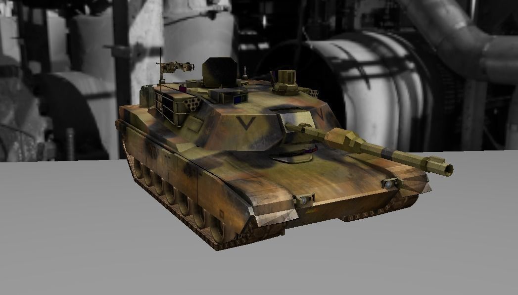 3D Model of Military Tank 3D model_14