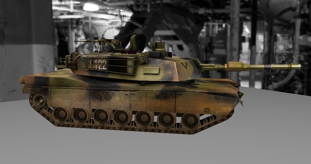 3D Model of Military Tank 3D model_7