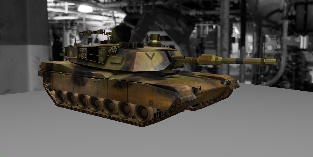 3D Model of Military Tank 3D model_5