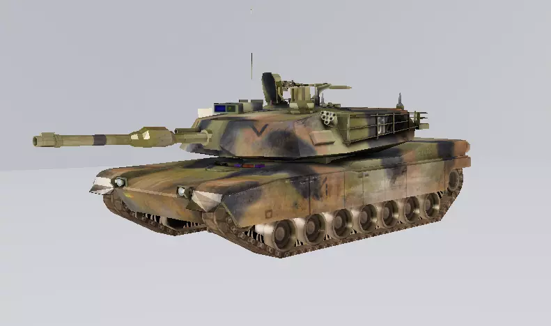 3D Model of Military Tank 3D model_0