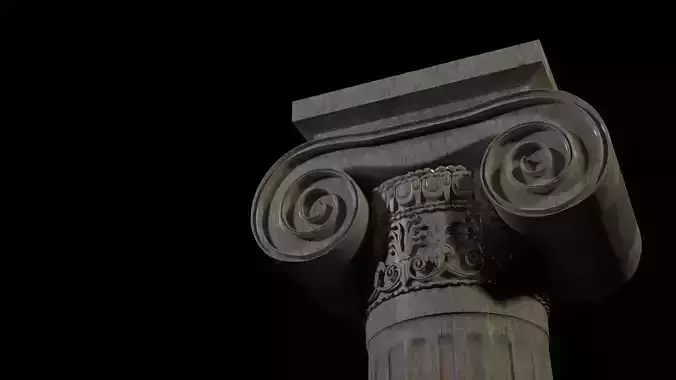 The Greek ionic column