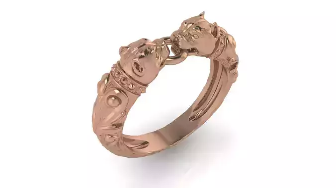 Panther Ring 3D print model