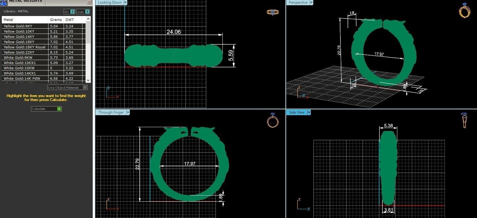Dragon Ring 3D print model_3