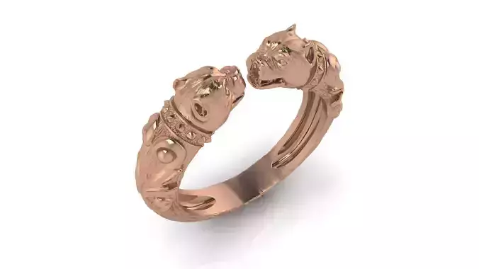Panther Ring 3D print model