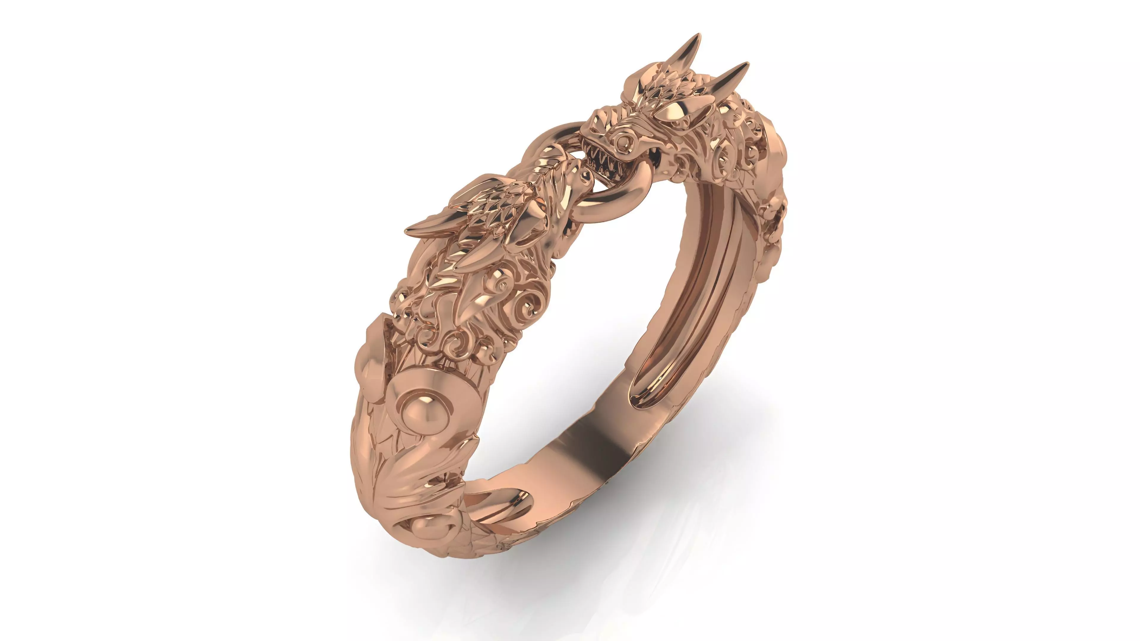 Dragon Ring 3D print model