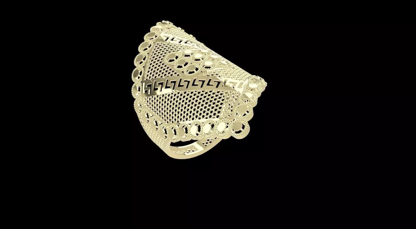 rings 3D print model_0