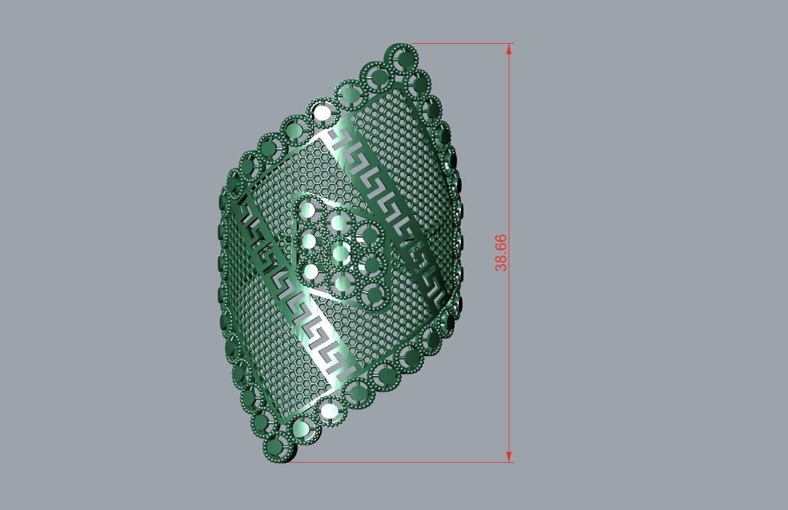 rings 3D print model_1