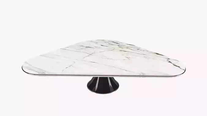 Center table modern triangle shape