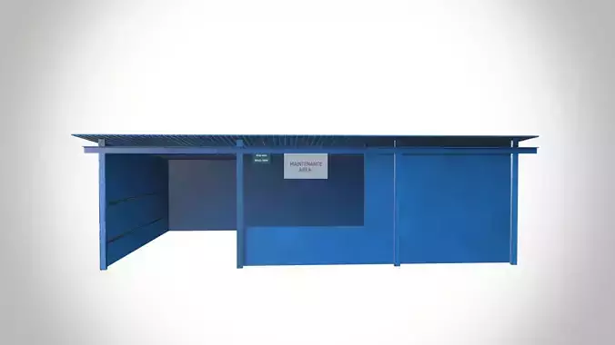 Maintenance Area Shed