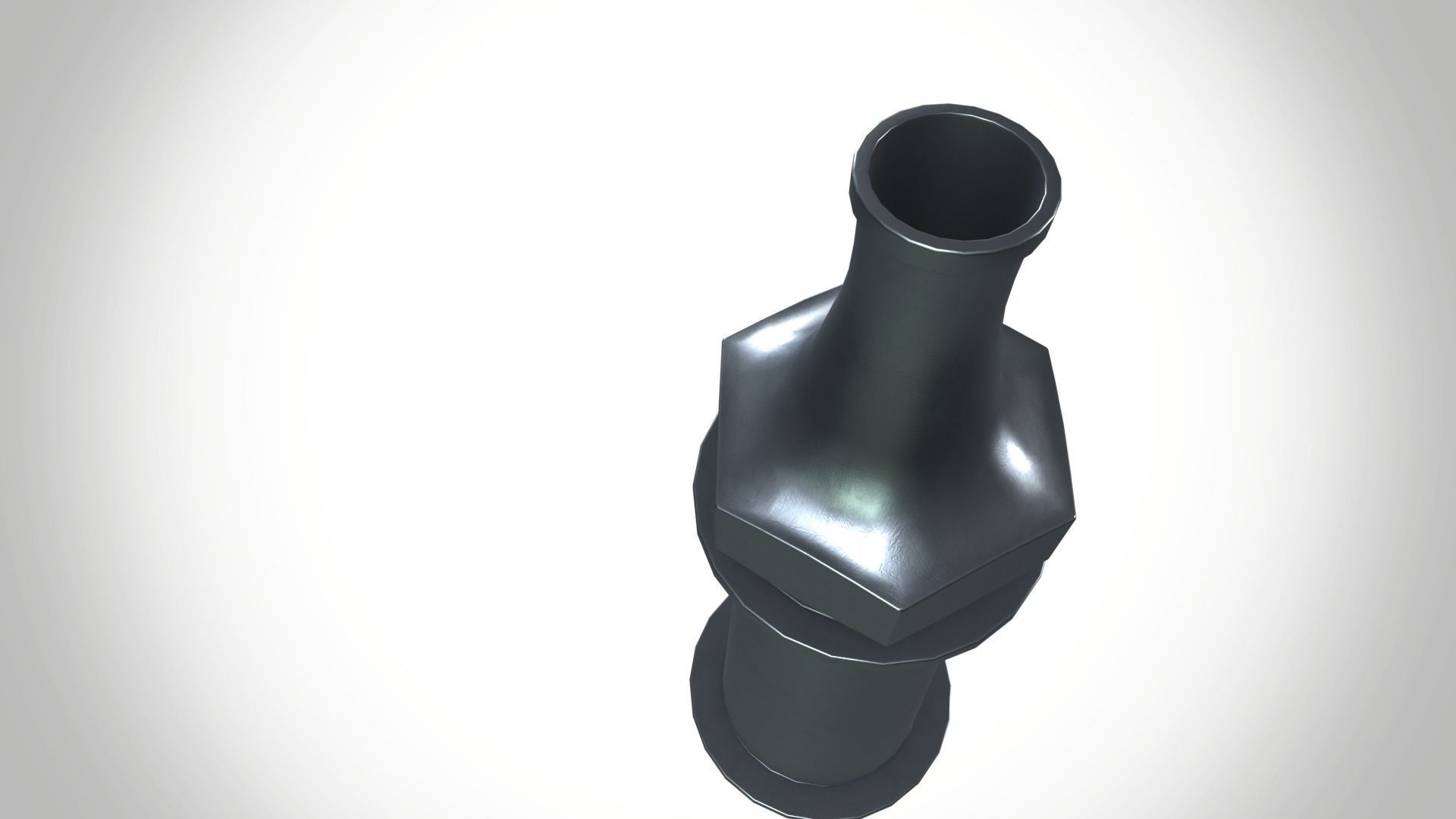 Nozzle Low-poly 3D model_5