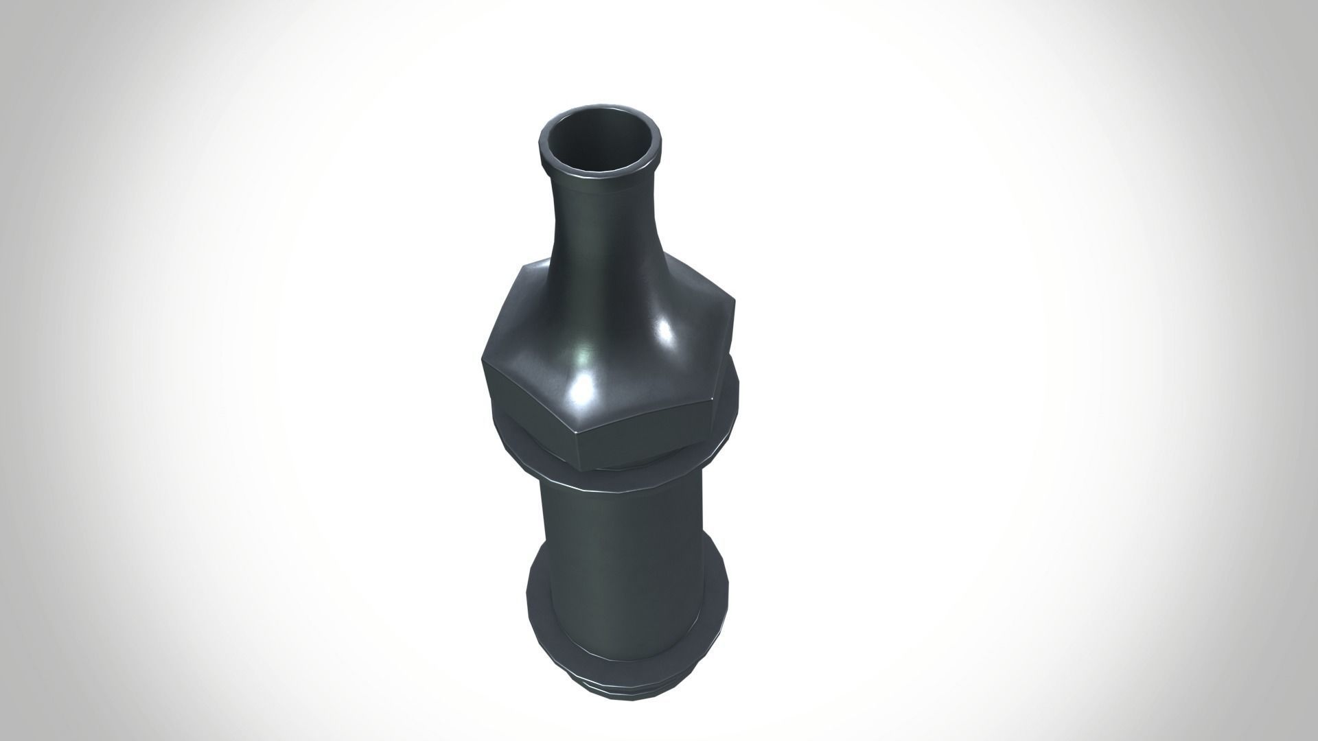 Nozzle Low-poly 3D model_2