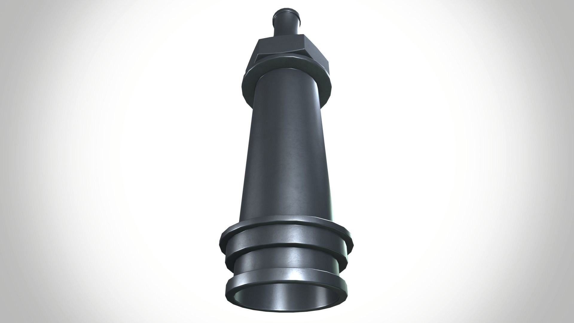 Nozzle Low-poly 3D model_4