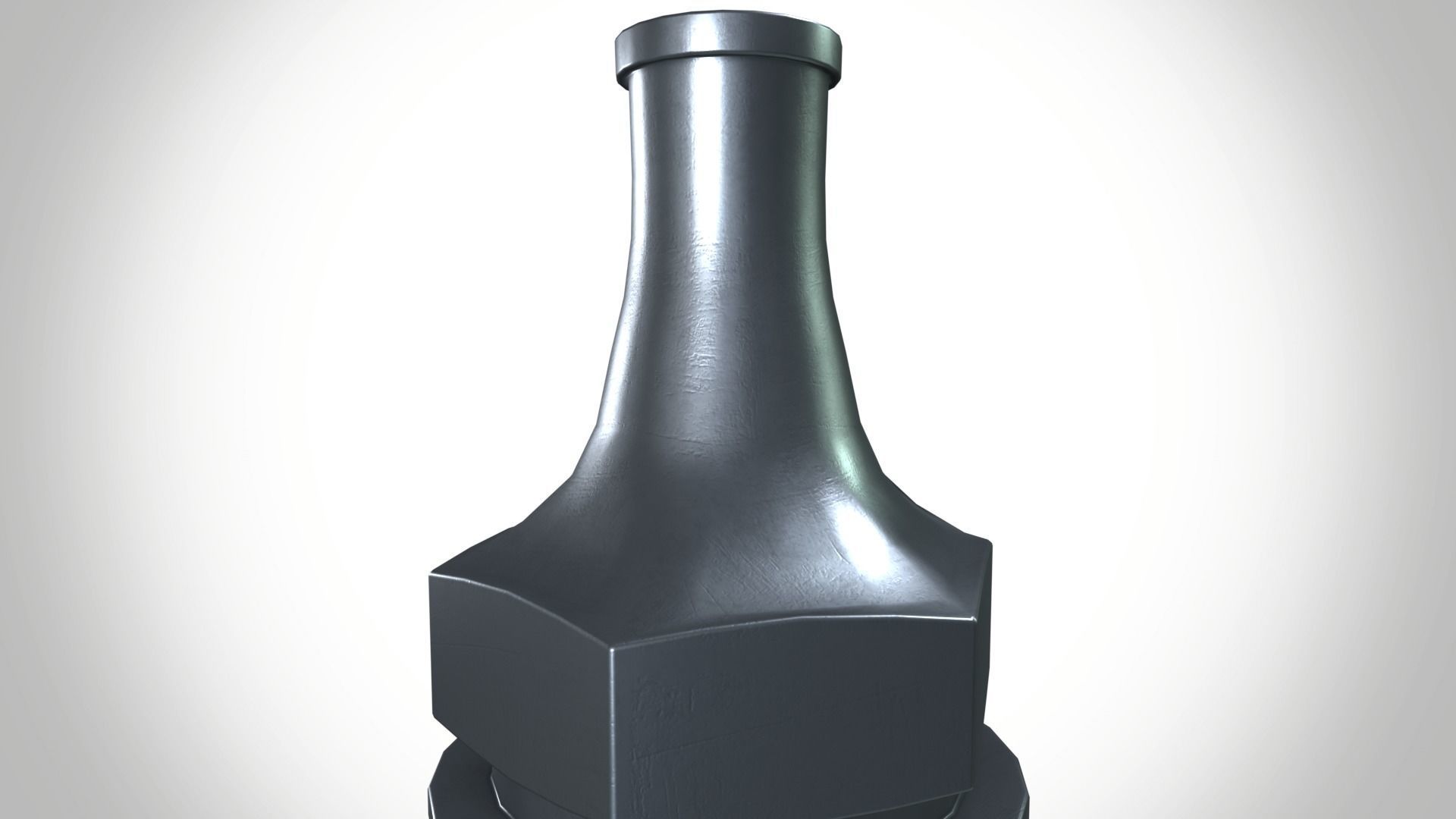Nozzle Low-poly 3D model_3