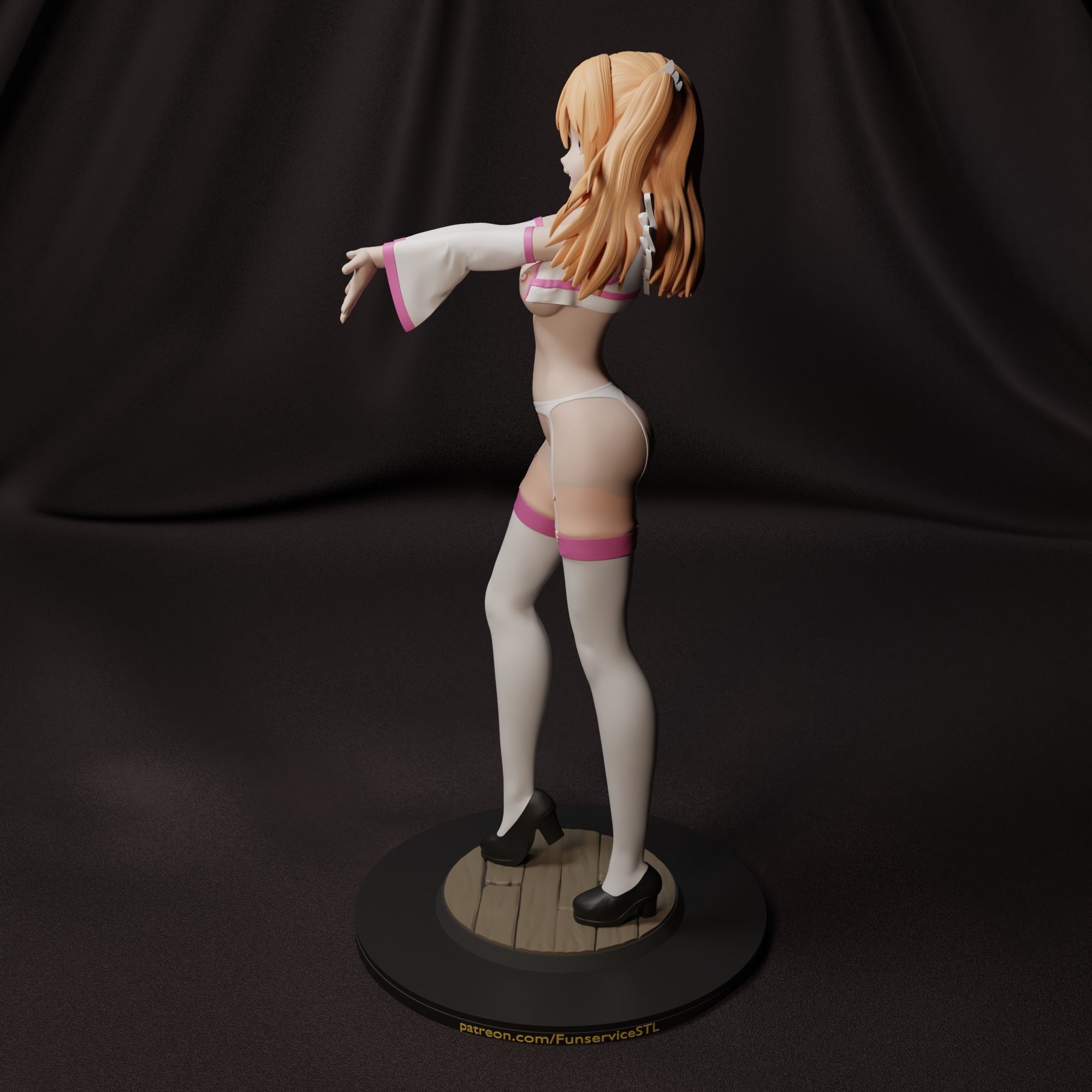 Ririsa Amano from 2 5 dimentional seduction anime  3D print model_6