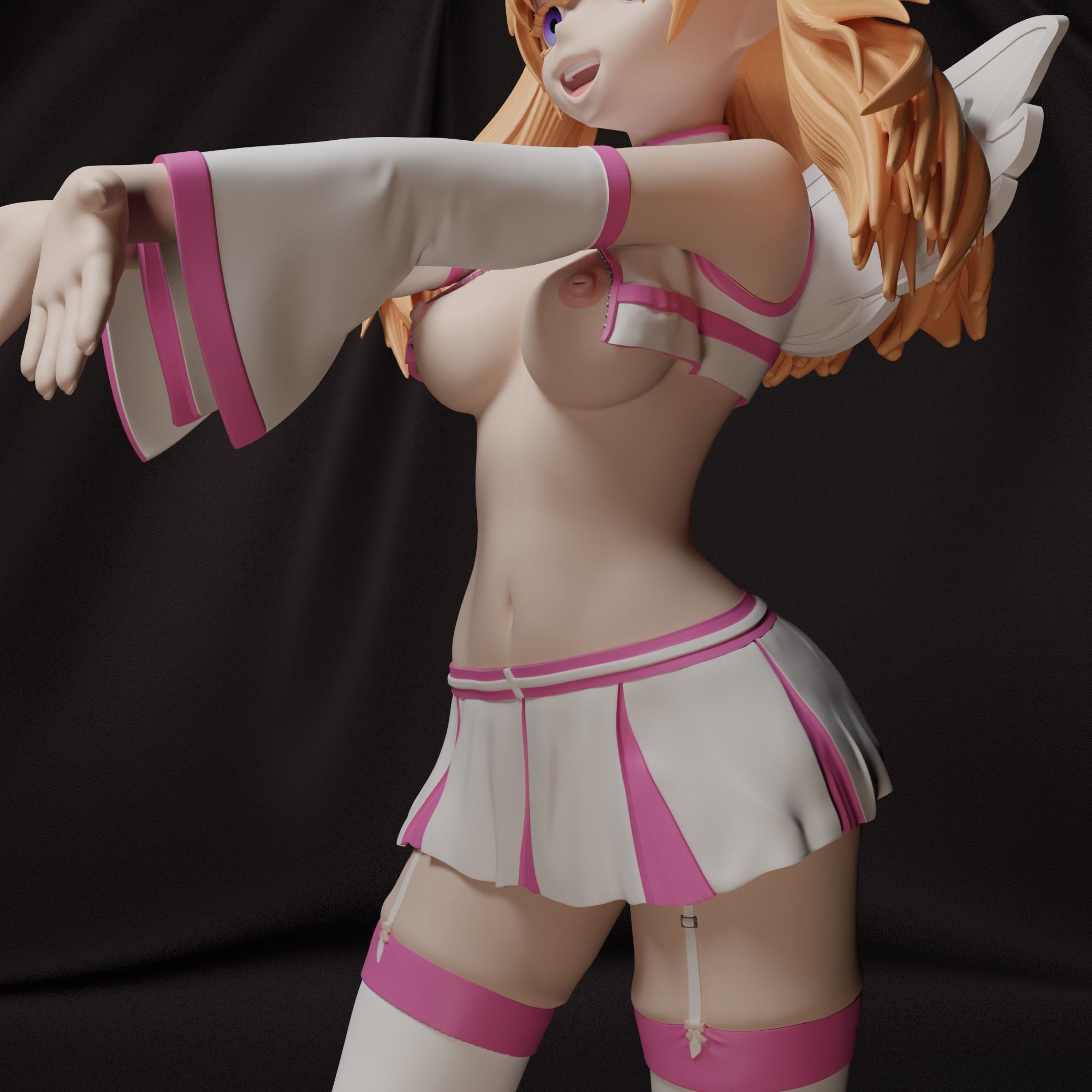 Ririsa Amano from 2 5 dimentional seduction anime  3D print model_25
