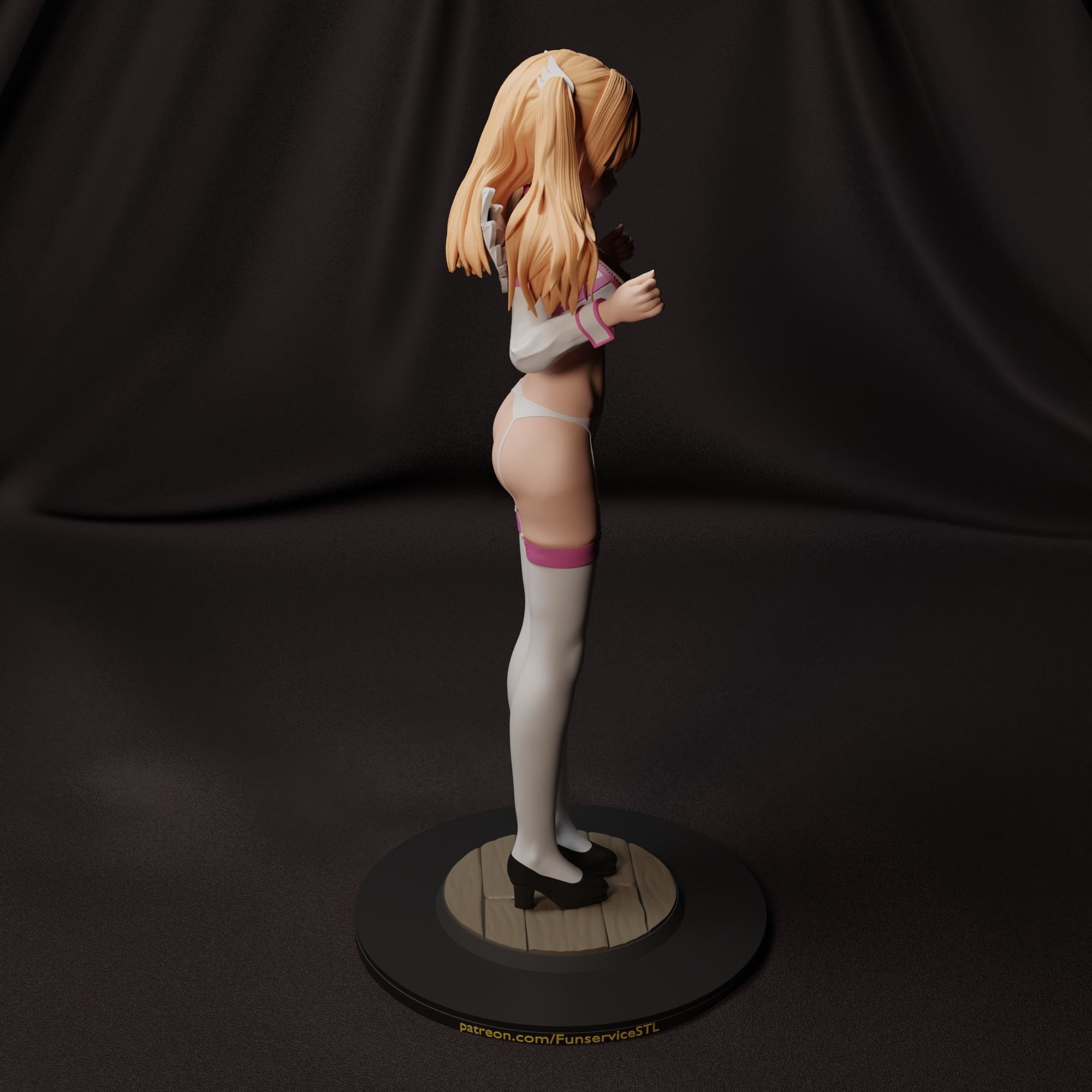 Ririsa Amano from 2 5 dimentional seduction anime  3D print model_23