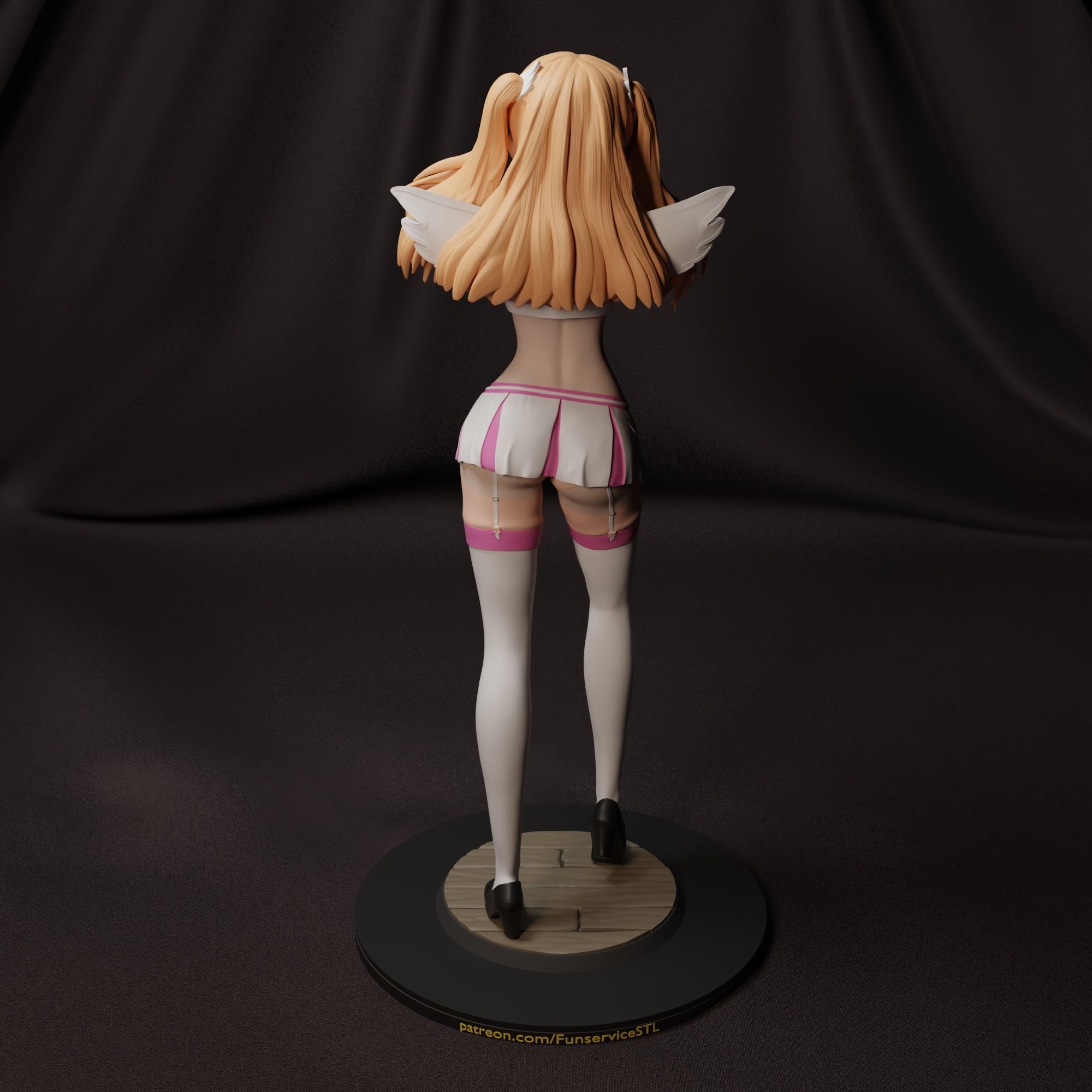 Ririsa Amano from 2 5 dimentional seduction anime  3D print model_3