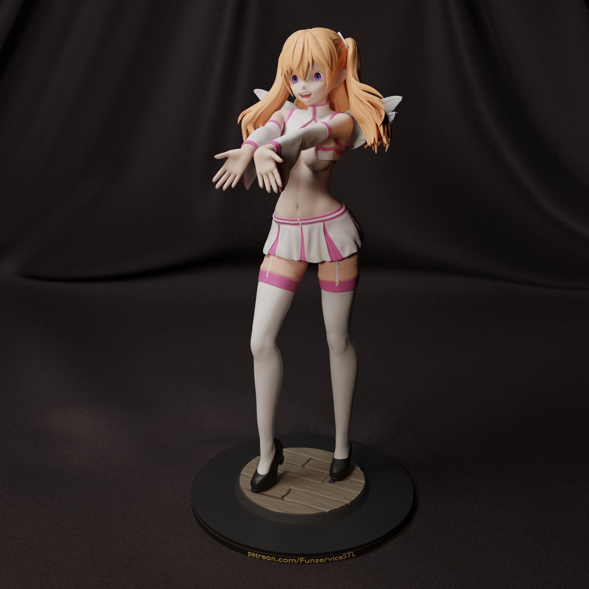 Ririsa Amano from 2 5 dimentional seduction anime  3D print model_5