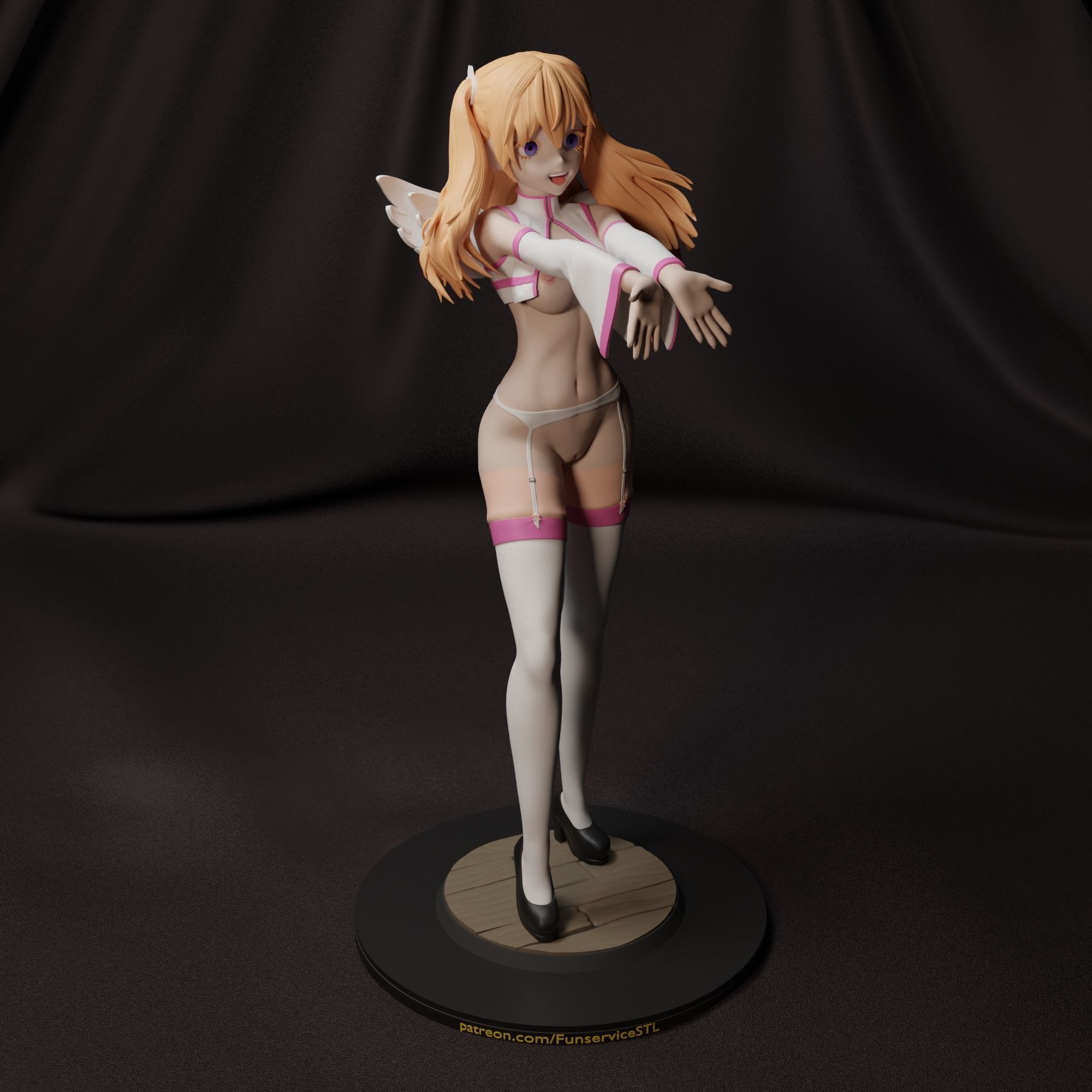 Ririsa Amano from 2 5 dimentional seduction anime  3D print model_9