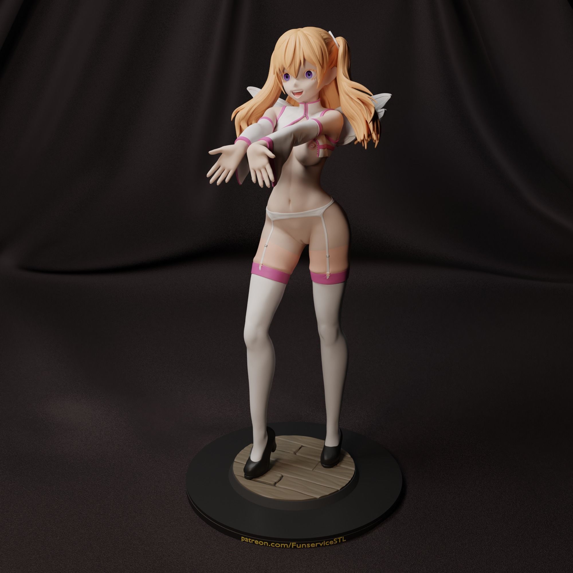 Ririsa Amano from 2 5 dimentional seduction anime  3D print model_8