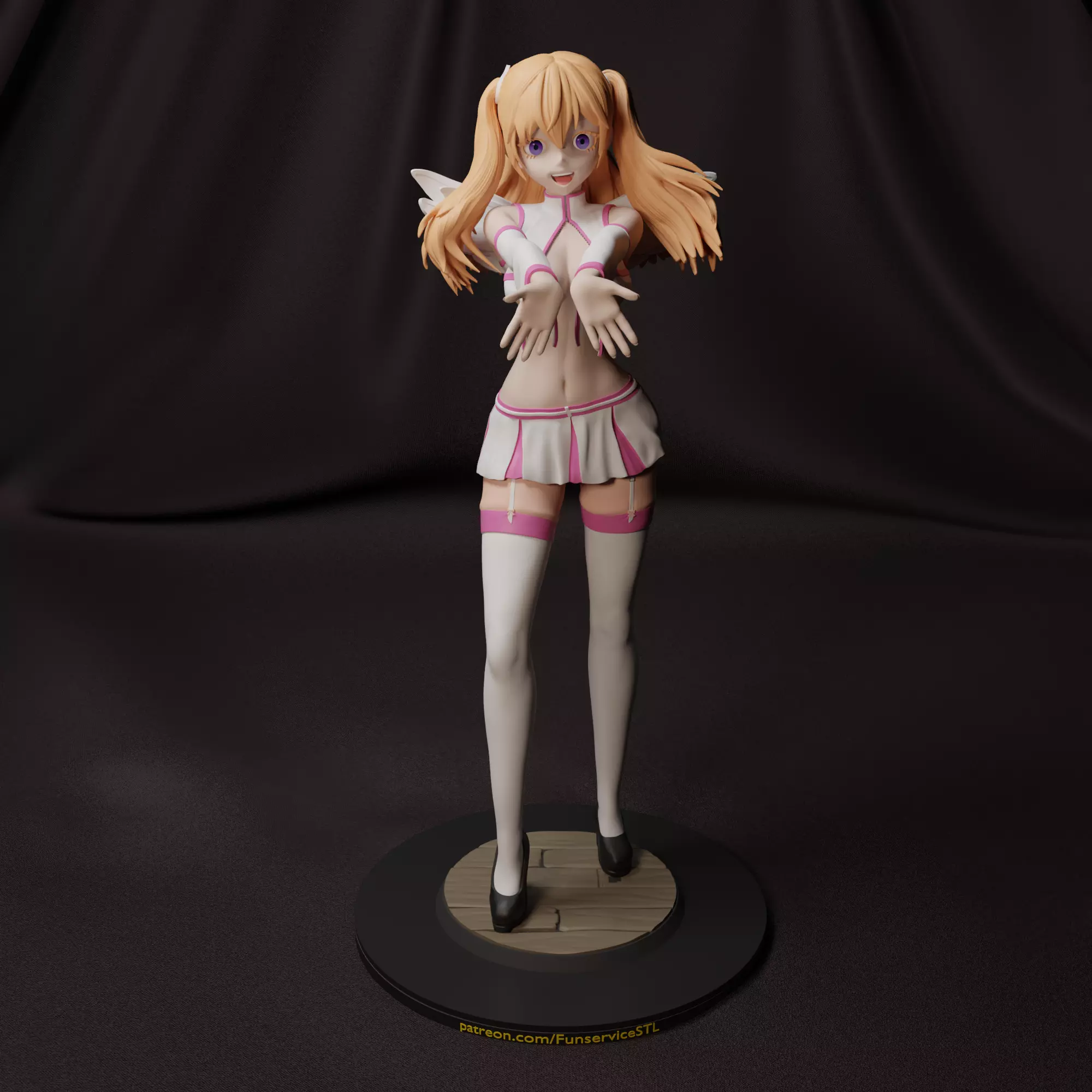 Ririsa Amano from 2 5 dimentional seduction anime  3D print model_0