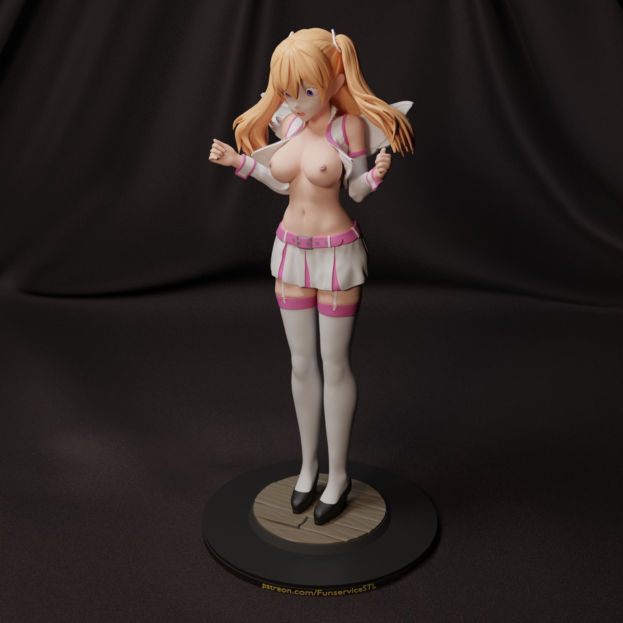 Ririsa Amano from 2 5 dimentional seduction anime  3D print model_12