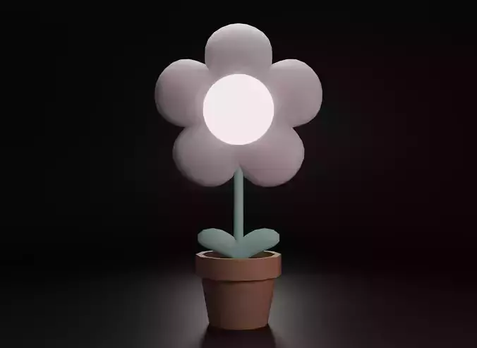 Flower lamp