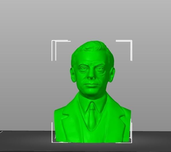 Saul Bellow 3D print model_18