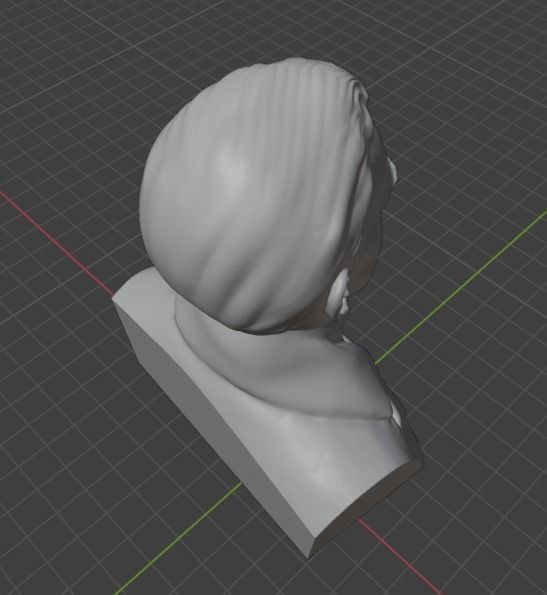 Saul Bellow 3D print model_3