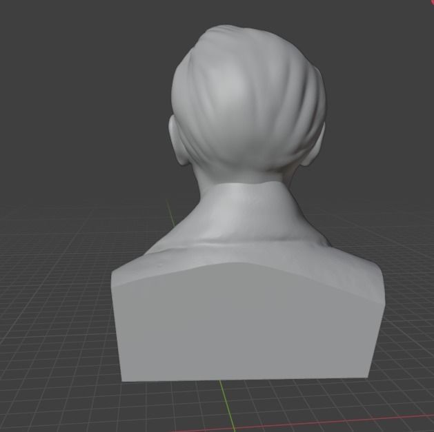 Saul Bellow 3D print model_4