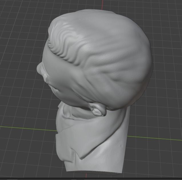 Saul Bellow 3D print model_12