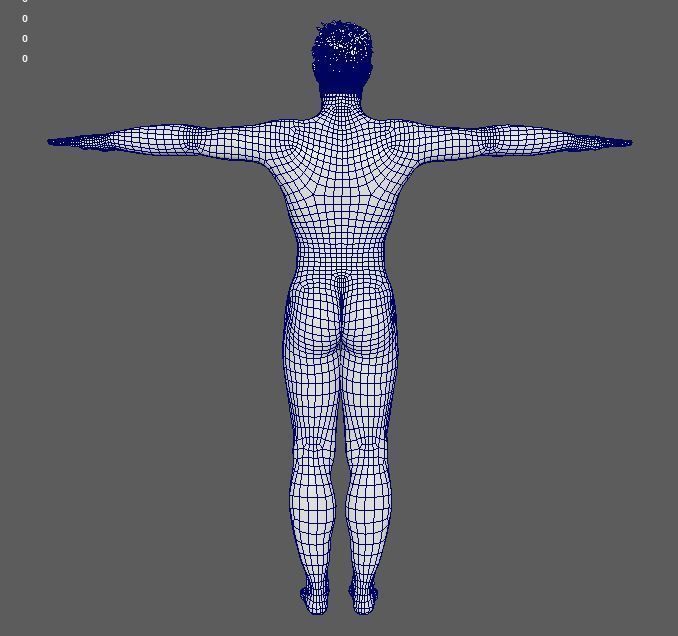 Chris Hemsworth Character  Low-poly 3D model_20