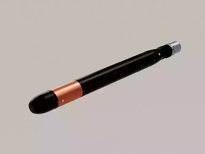 Black Shark heavy weight torpedo 3D model