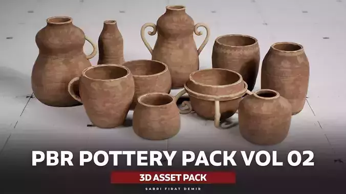 LP - PBR Pottery Pack Vol 02