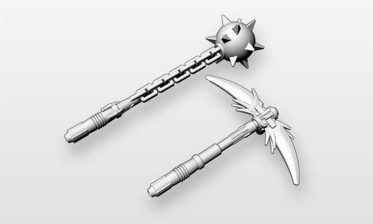 Accessories for Legends Miner Megatron 2013 3D print model_0