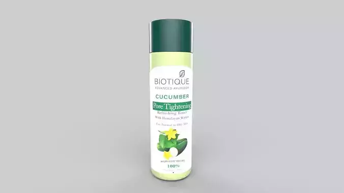 Cucumber Toner bottle 3D model