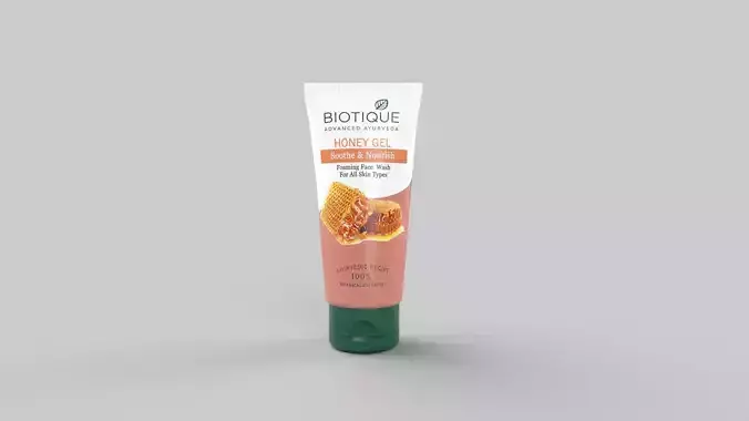 honey gel face wash