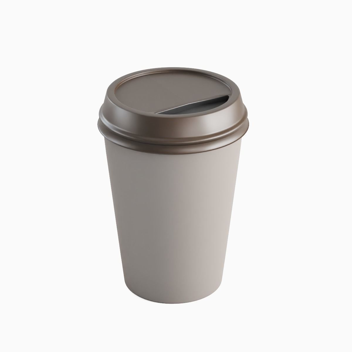 Paper Coffee Cup 02 3D model_4