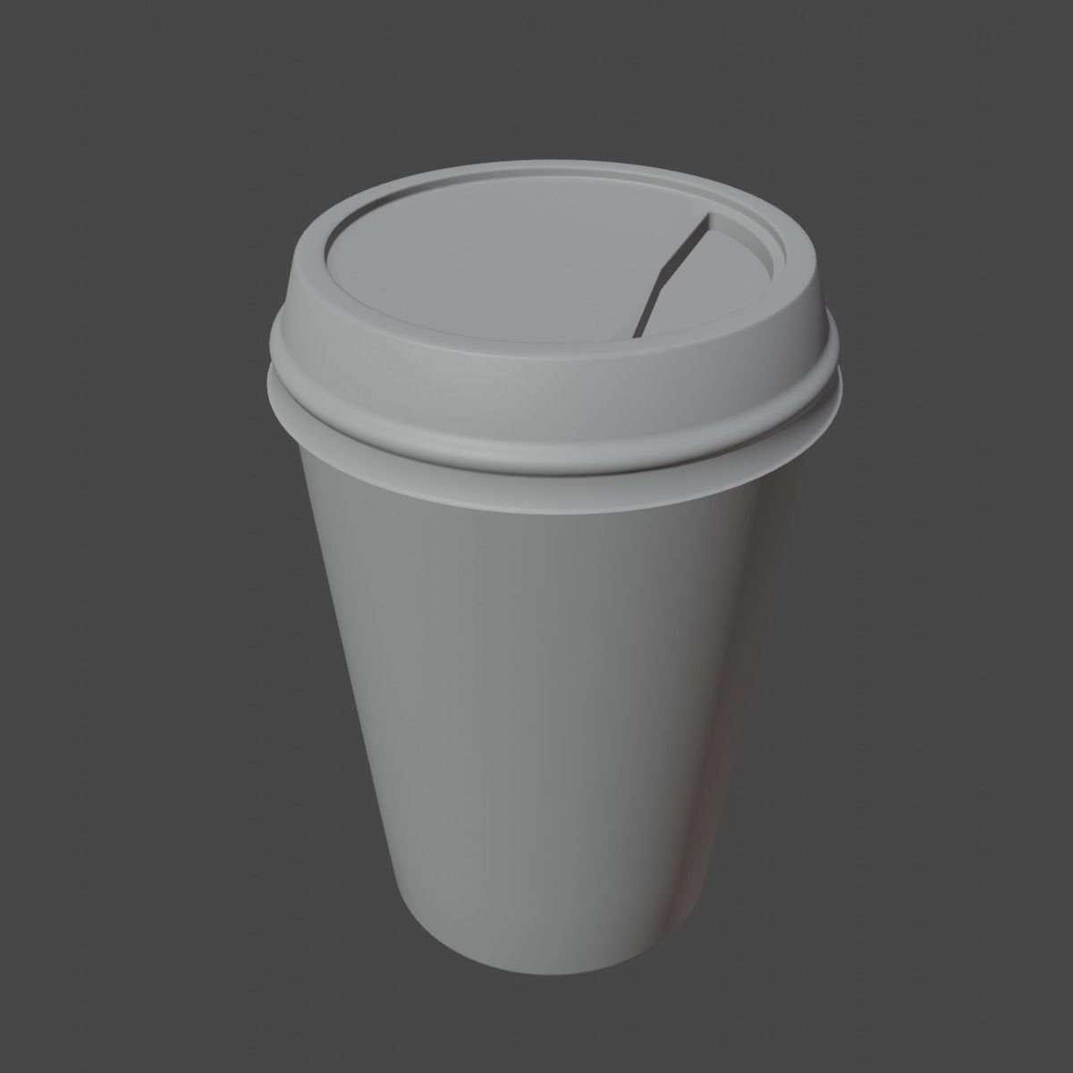 Paper Coffee Cup 02 3D model_9