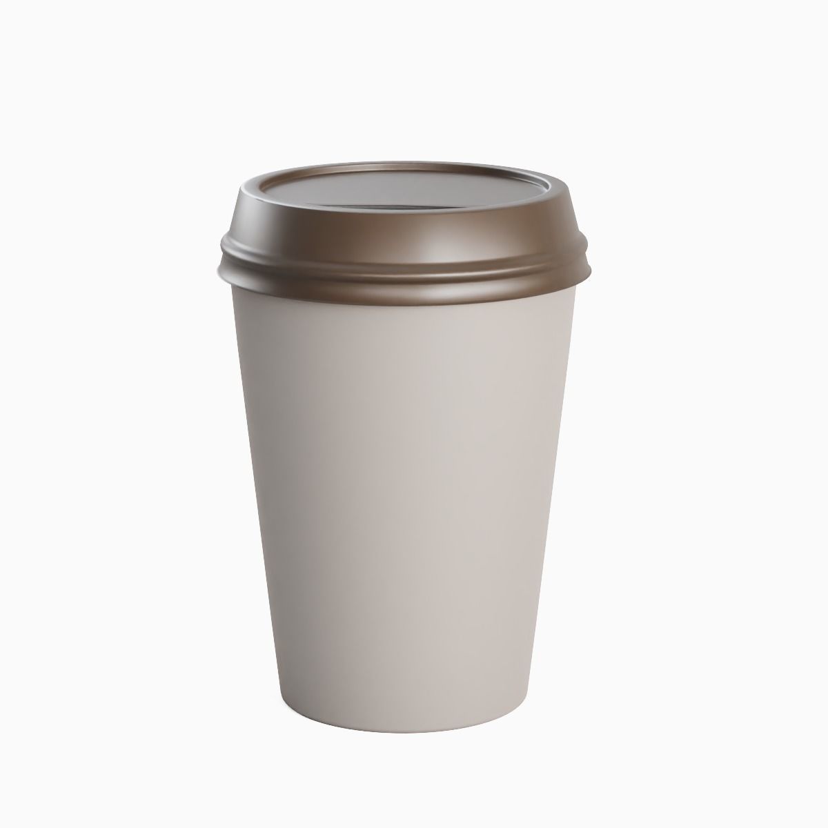Paper Coffee Cup 02 3D model_3