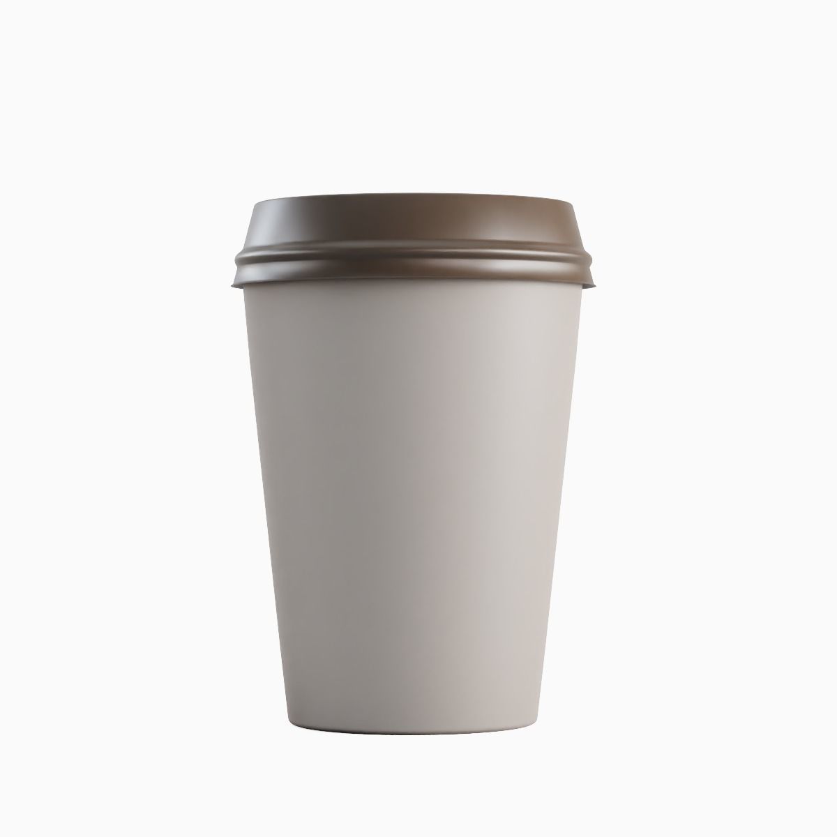 Paper Coffee Cup 02 3D model_1