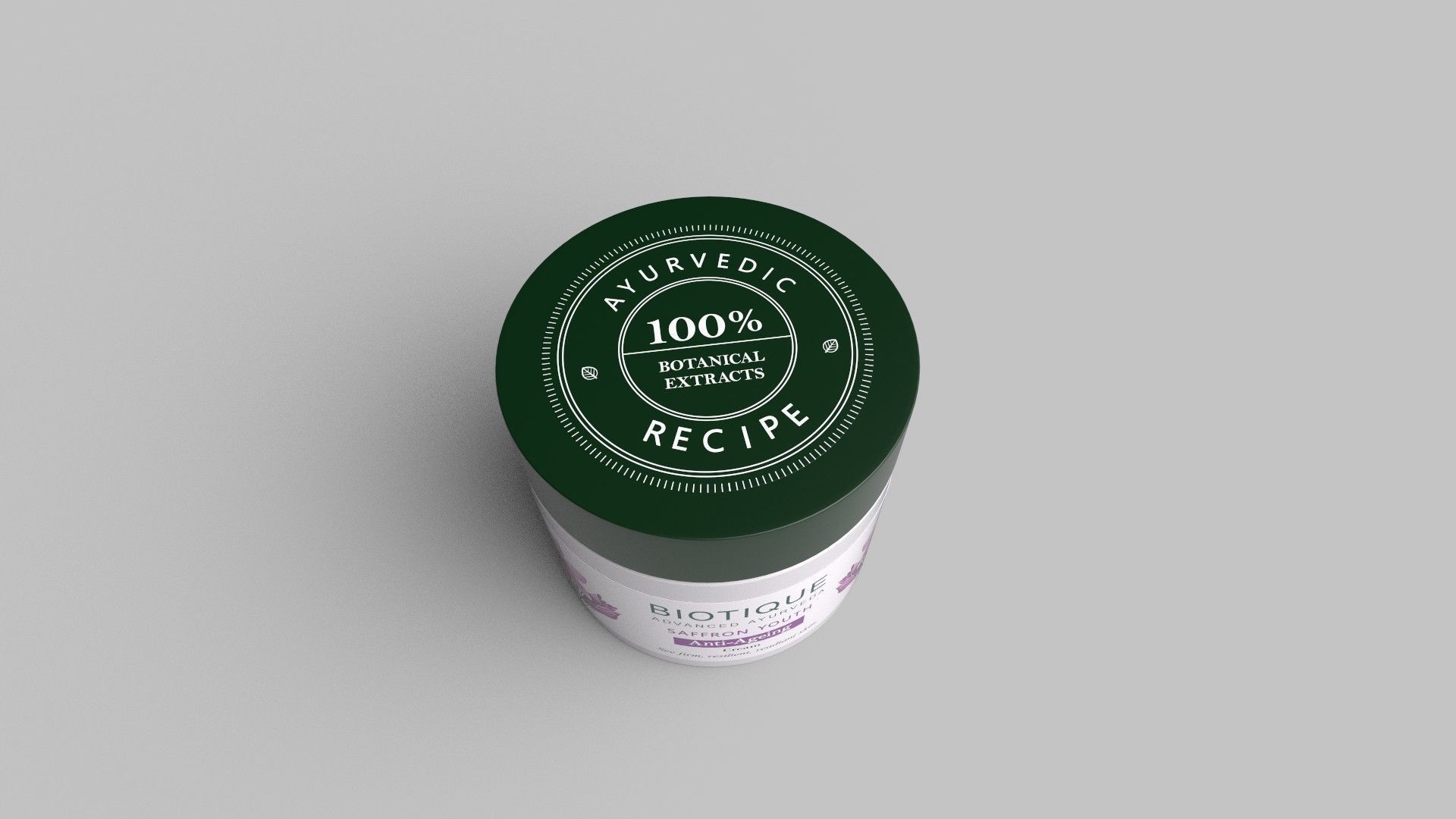 Saffron Youth Anti Ageing Cream 3D model_1