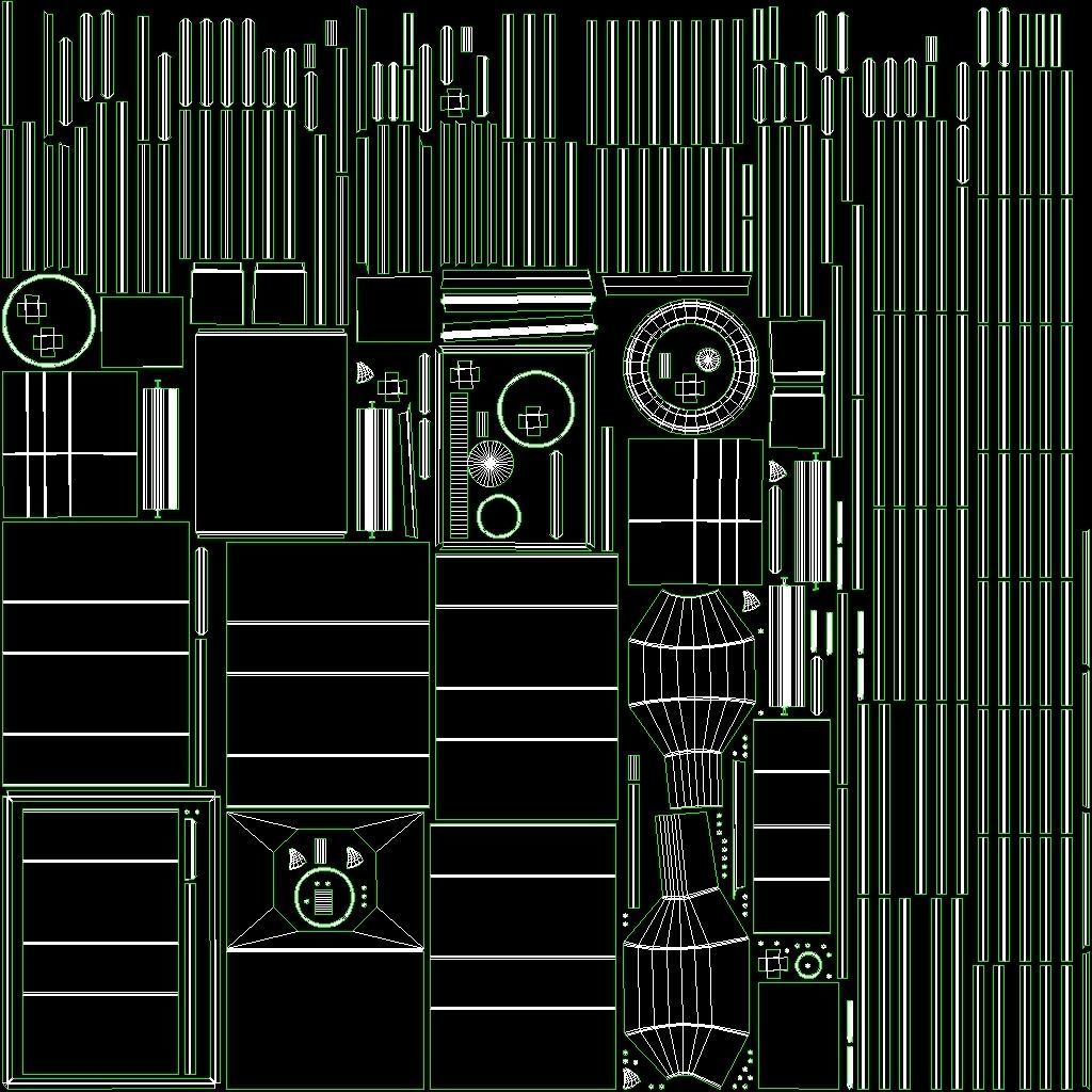 Gas Station Low-poly 3D model_20