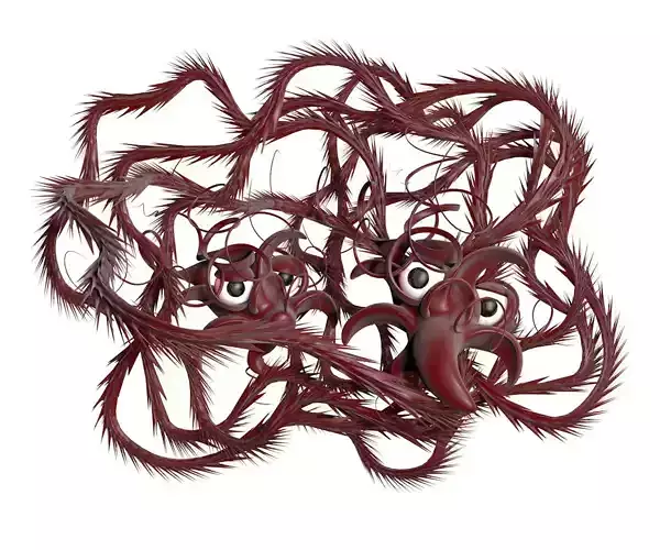 Night surrealism 3D model