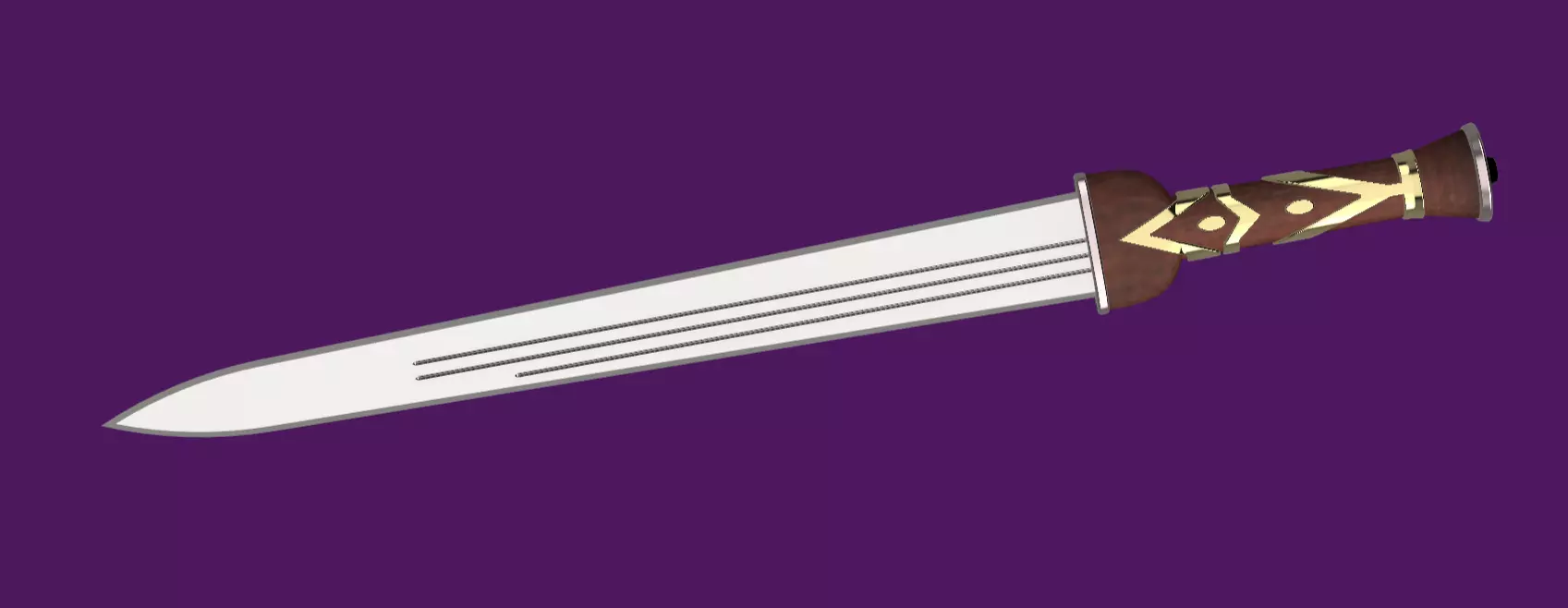 Terrifier 2 movie - Sienna Shaw sword 3D print model_0