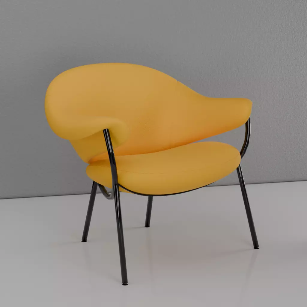 Murano Chair 3D model_0