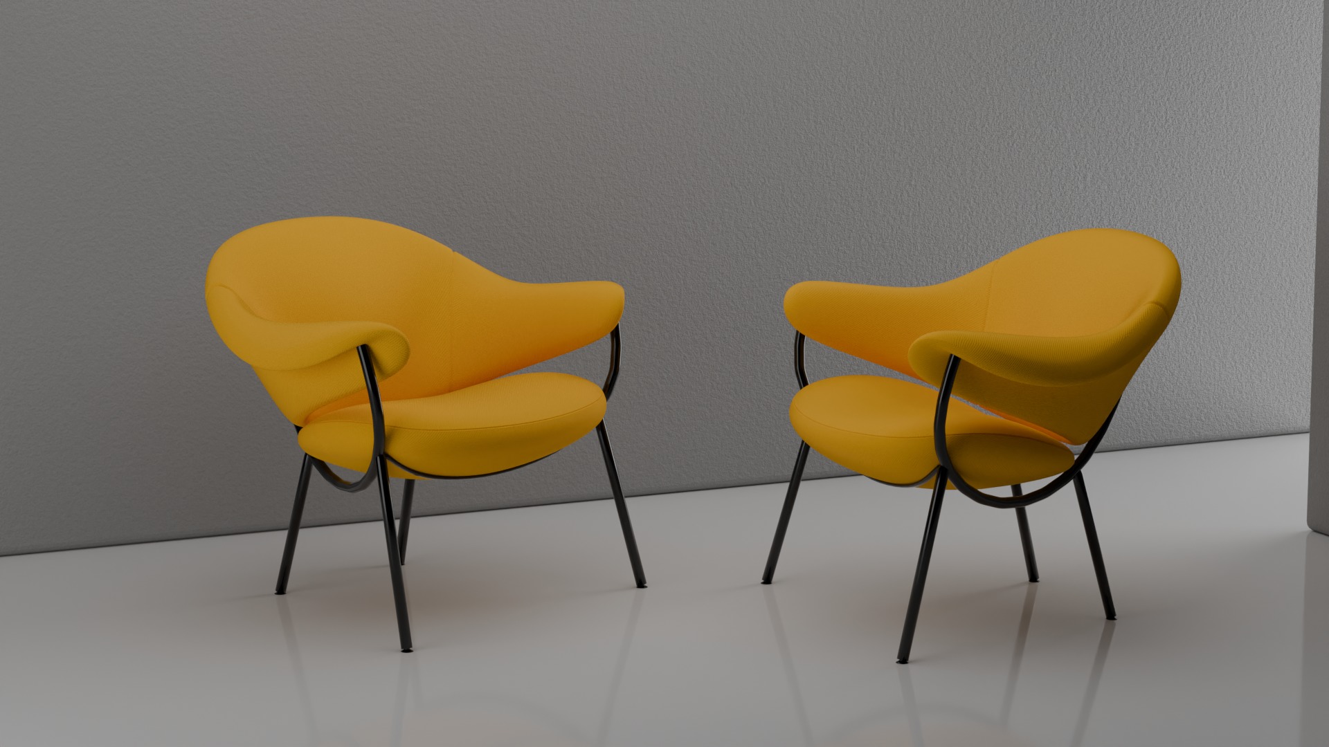 Murano Chair 3D model_1