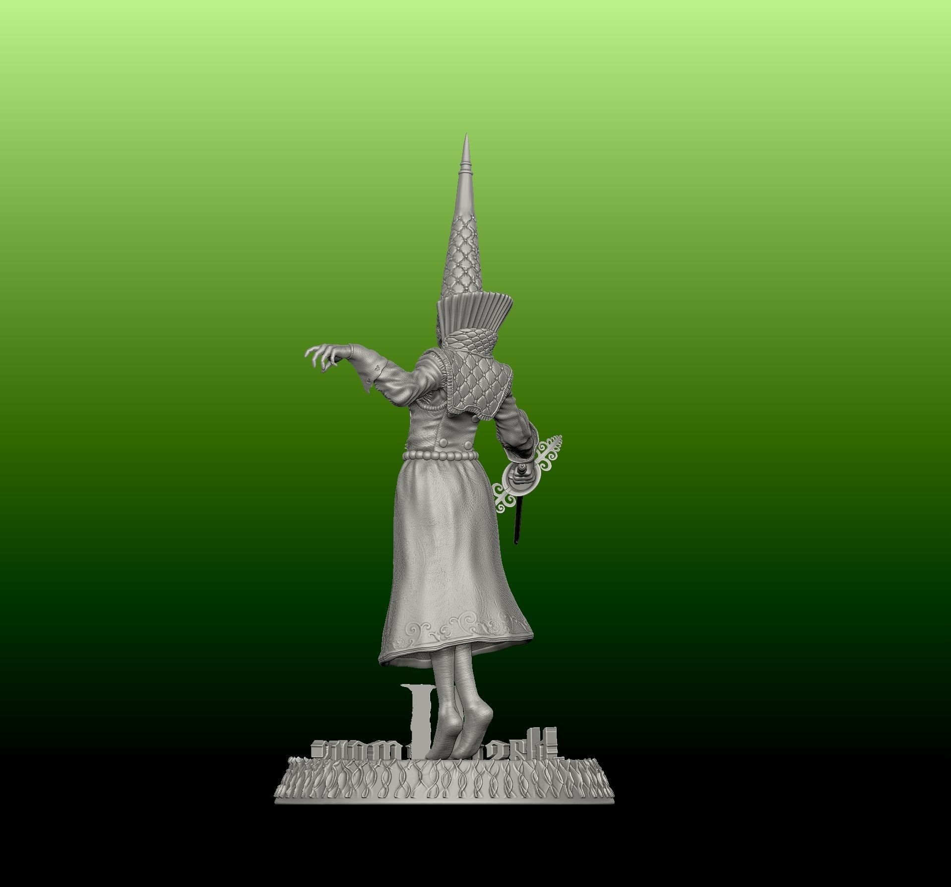 Orospina Lady Embroiderer from Blasphemous 2 3D print model_18